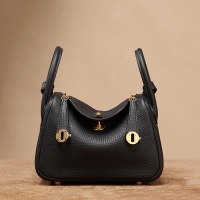 H Lindy Mini 19CM 黑色金扣