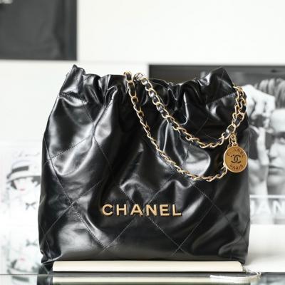 小香 22Bag 小號 黑牛皮