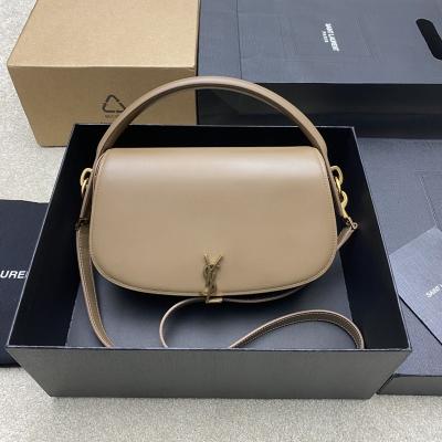 Voltaire Box Saint Laurent肩背包 深木色