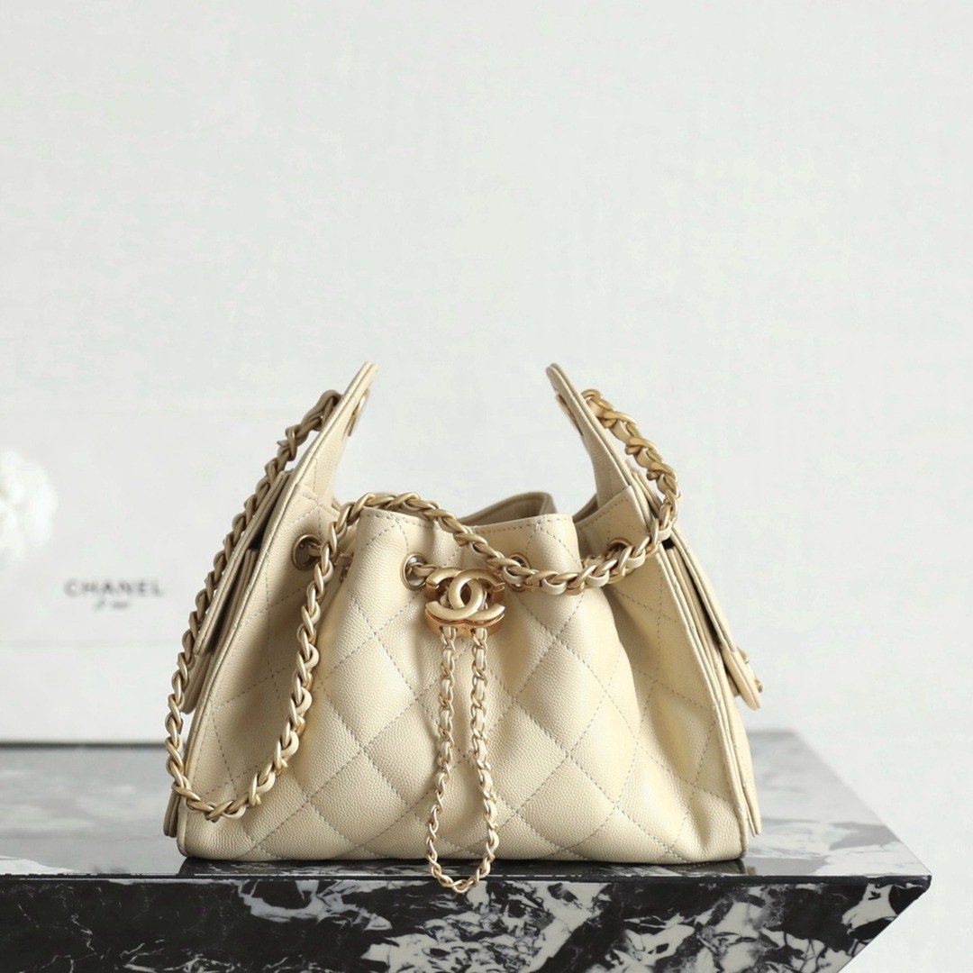 26S 25Bag Mini Handbag球紋杏色