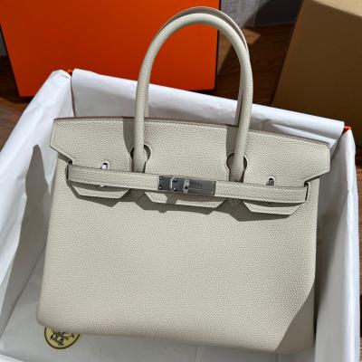 Birkin30 奶昔白銀扣
